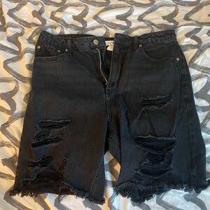 Black shorts from forever 21